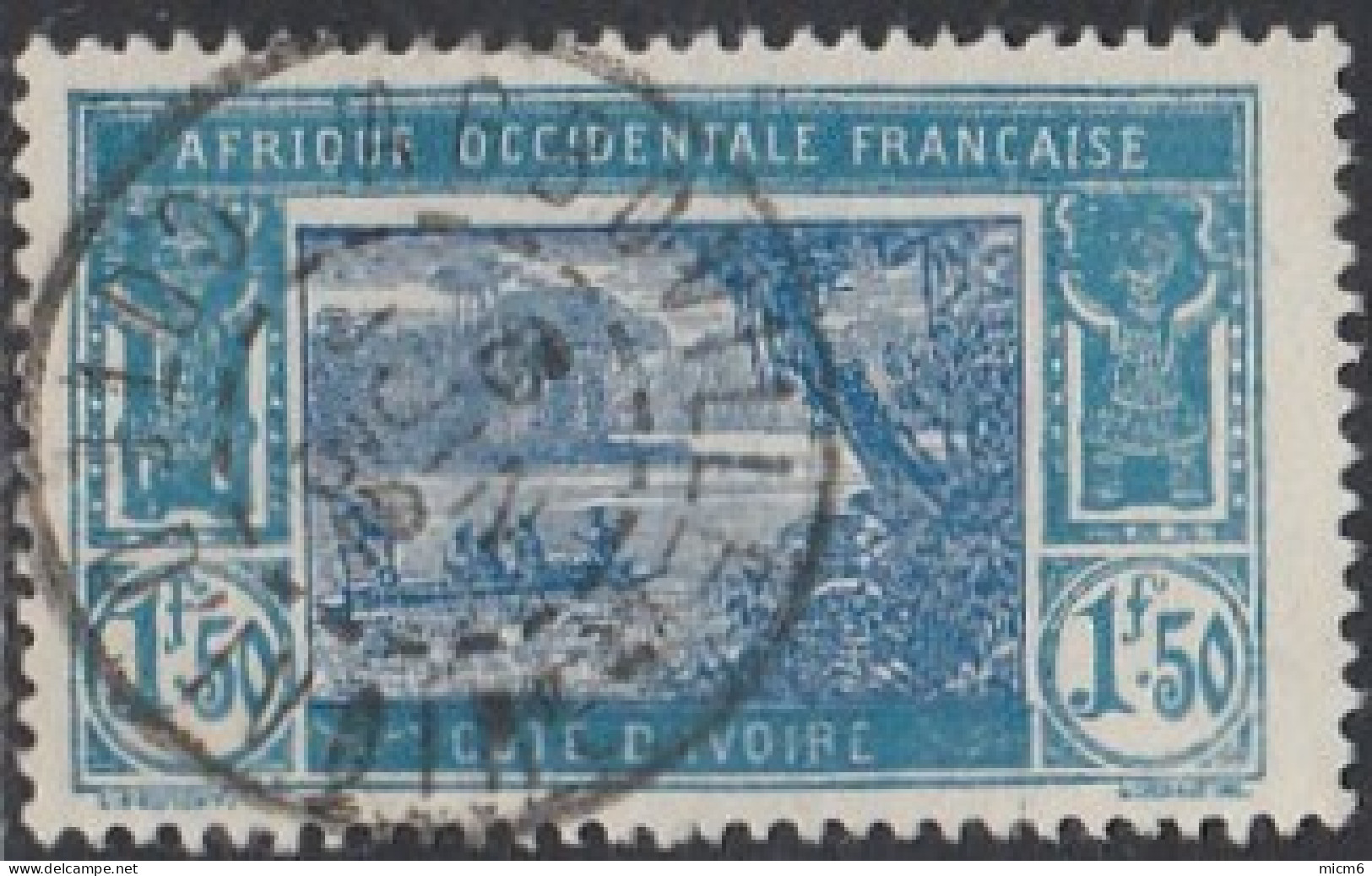 Côte D'Ivoire 1913-1944 - Agboville Sur N° 82 (YT) N° 84 (AM). Oblitération. - Autres & Non Classés