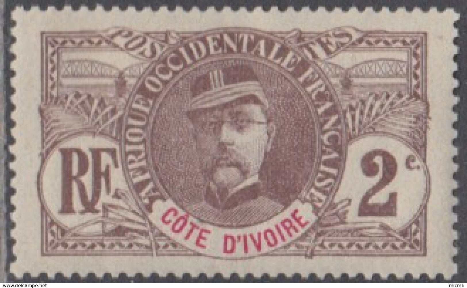 Côte D'Ivoire 1892-1912 - N° 22 (YT) N° 22 (AM) Neuf **. - Unused Stamps