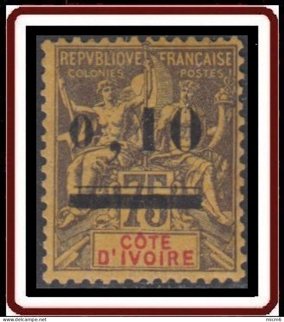 Côte D'Ivoire 1892-1912 - N° 19 (YT) N° 19 (AM) Neuf *. - Neufs