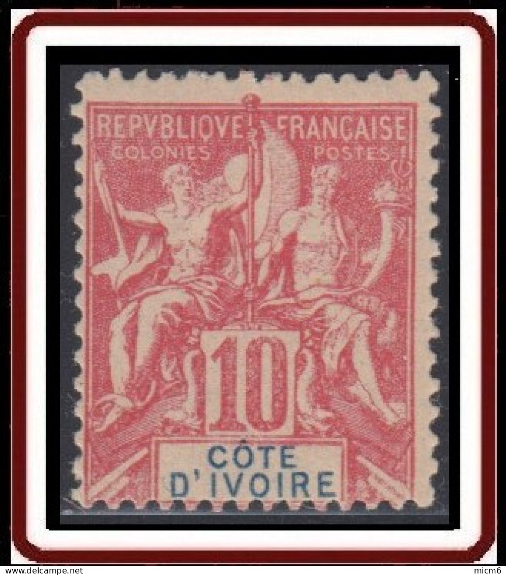 Côte D'Ivoire 1892-1912 - N° 14 (YT) N° 14 (AM) Neuf *. - Neufs