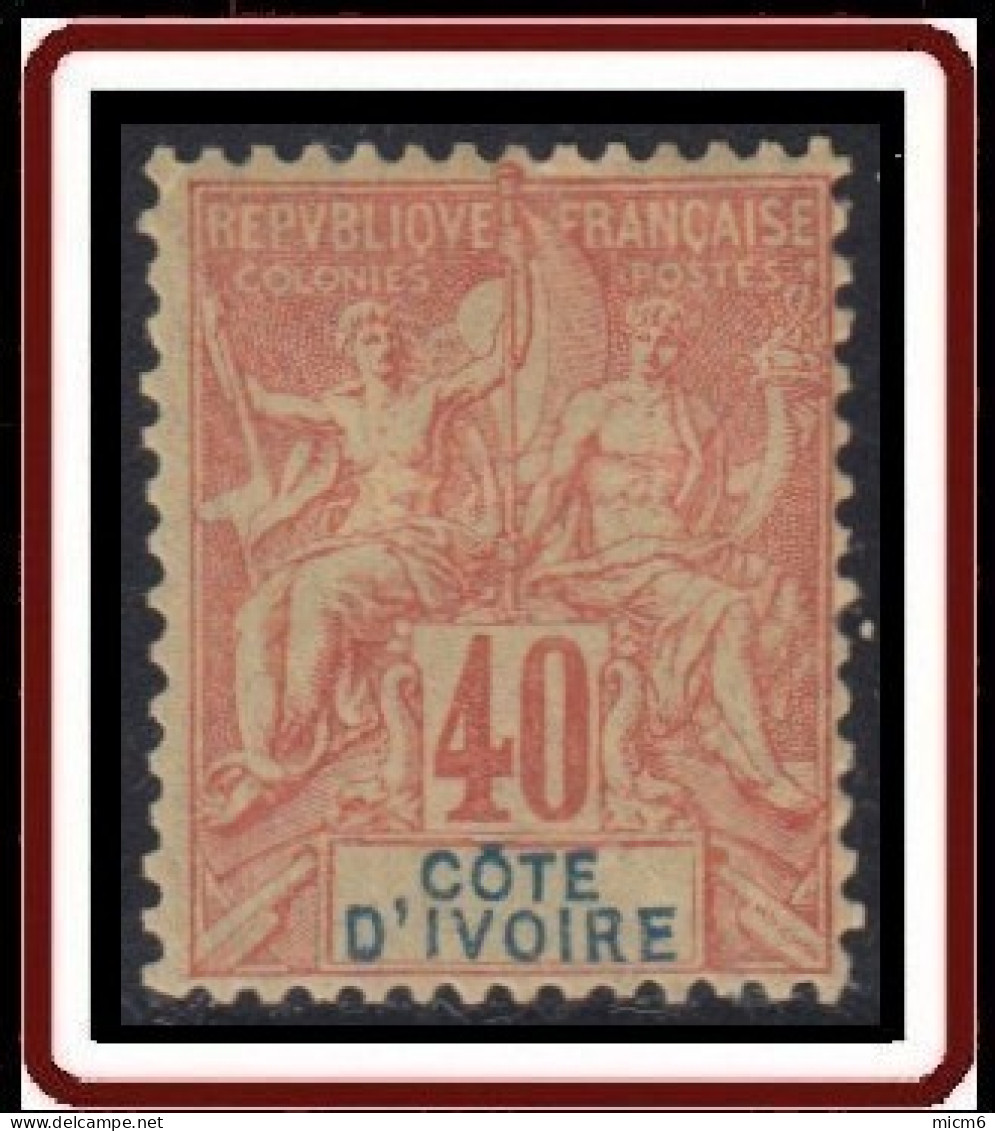 Côte D'Ivoire 1892-1912 - N° 10 (YT) N° 10 (AM) Neuf *. - Neufs