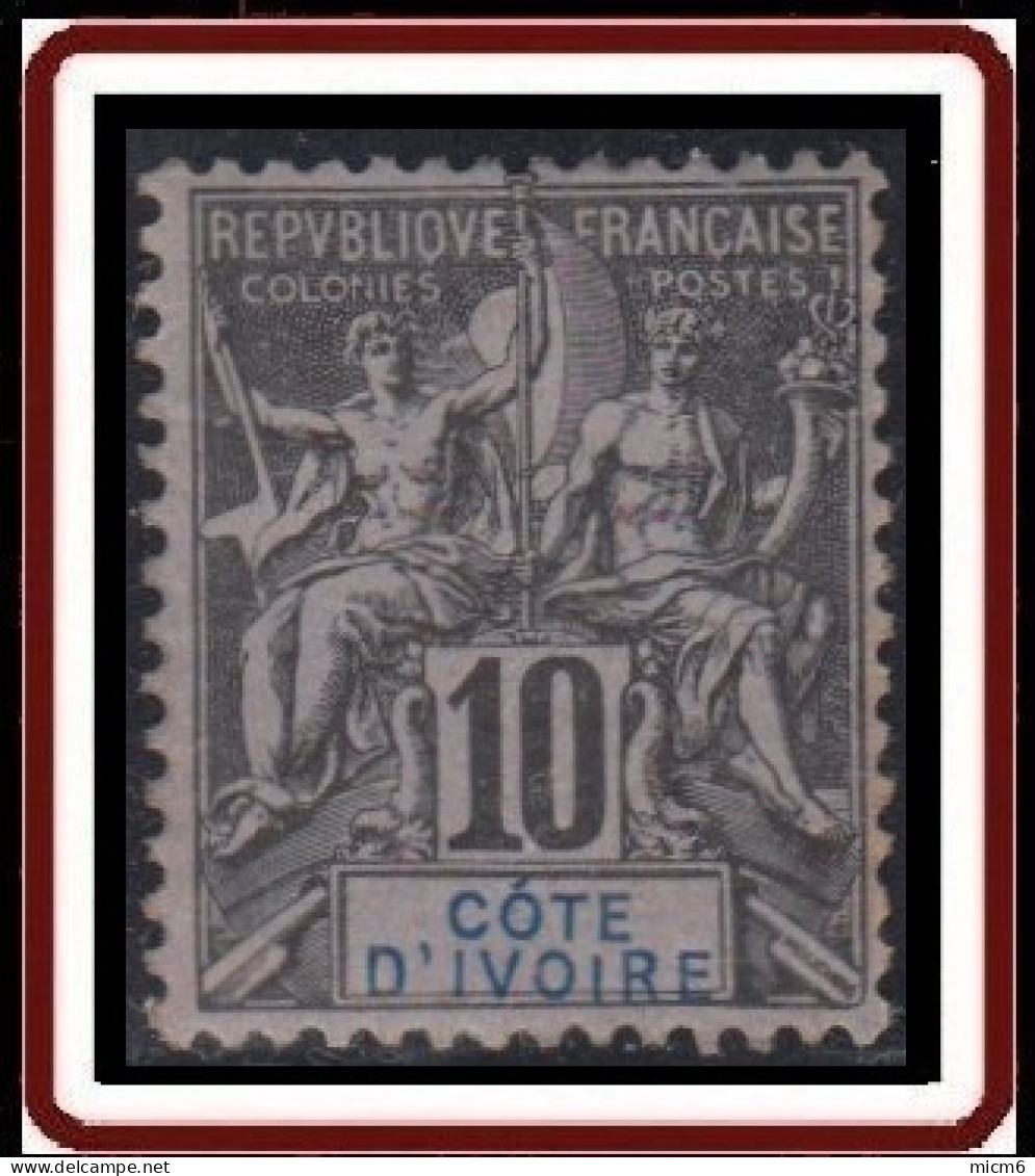 Côte D'Ivoire 1892-1912 - N° 05 (YT) N° 5 (AM) Neuf *. - Unused Stamps