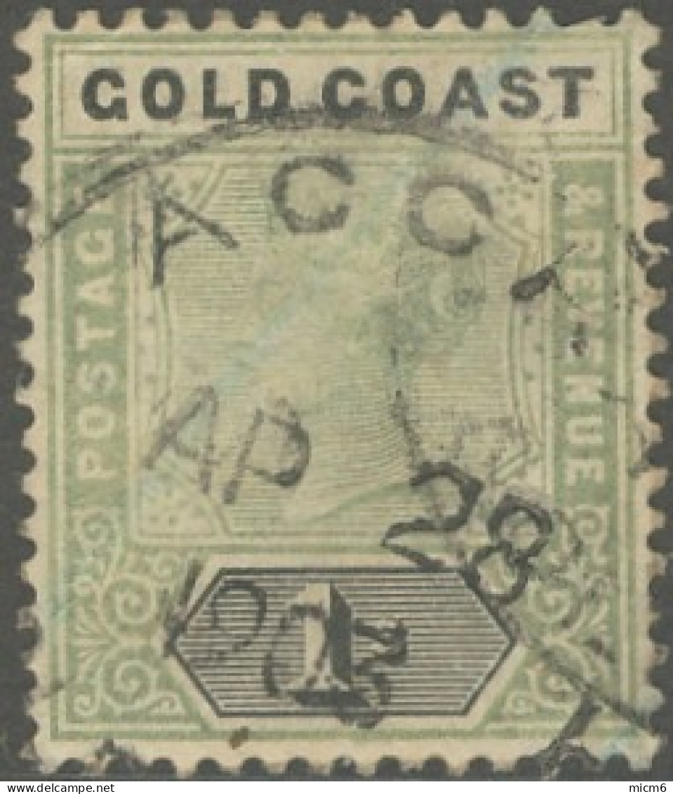 Côte De L'Or / Gold Coast - N° 28 (YT) Oblitéré De Accra. - Goldküste (...-1957)