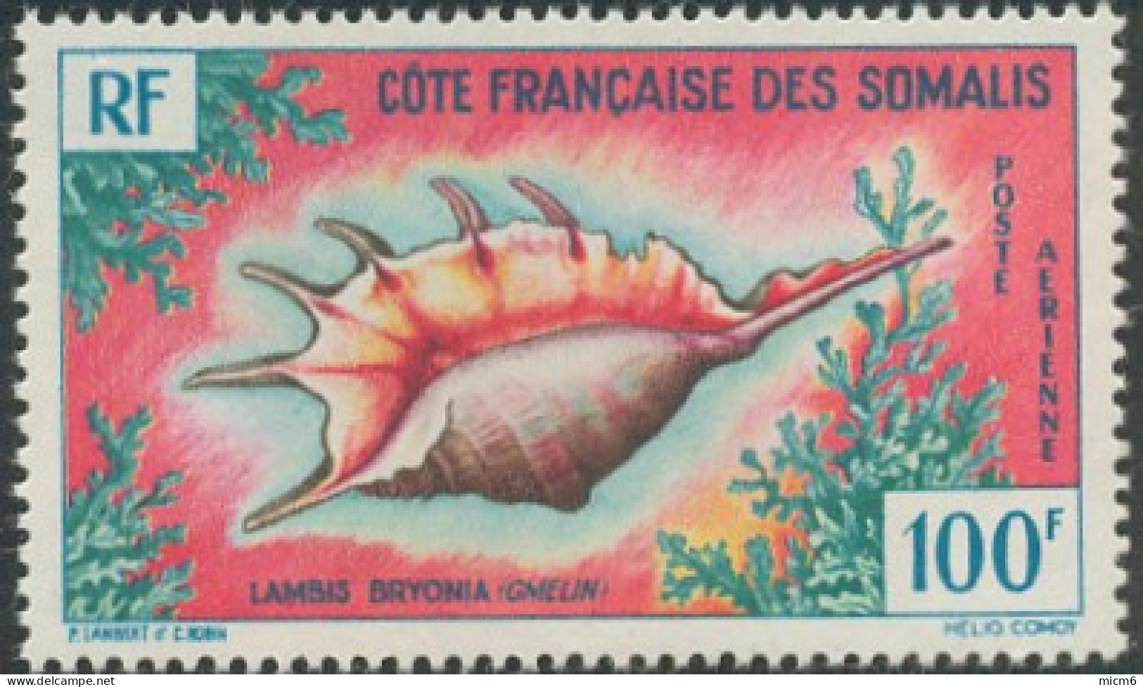Côte Française Des Somalis 1958-1967 - Poste Aérienne N° 32 (YT) N° 32 (AM) Neuf **. - Nuevos
