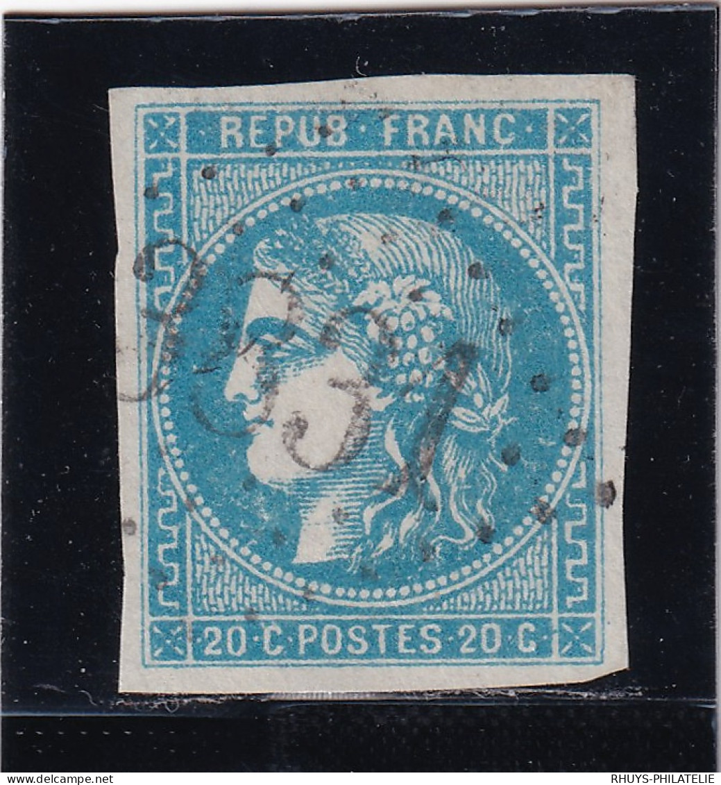 EMISSION DE BORDEAUX – O – N°46B - 1870 Emission De Bordeaux