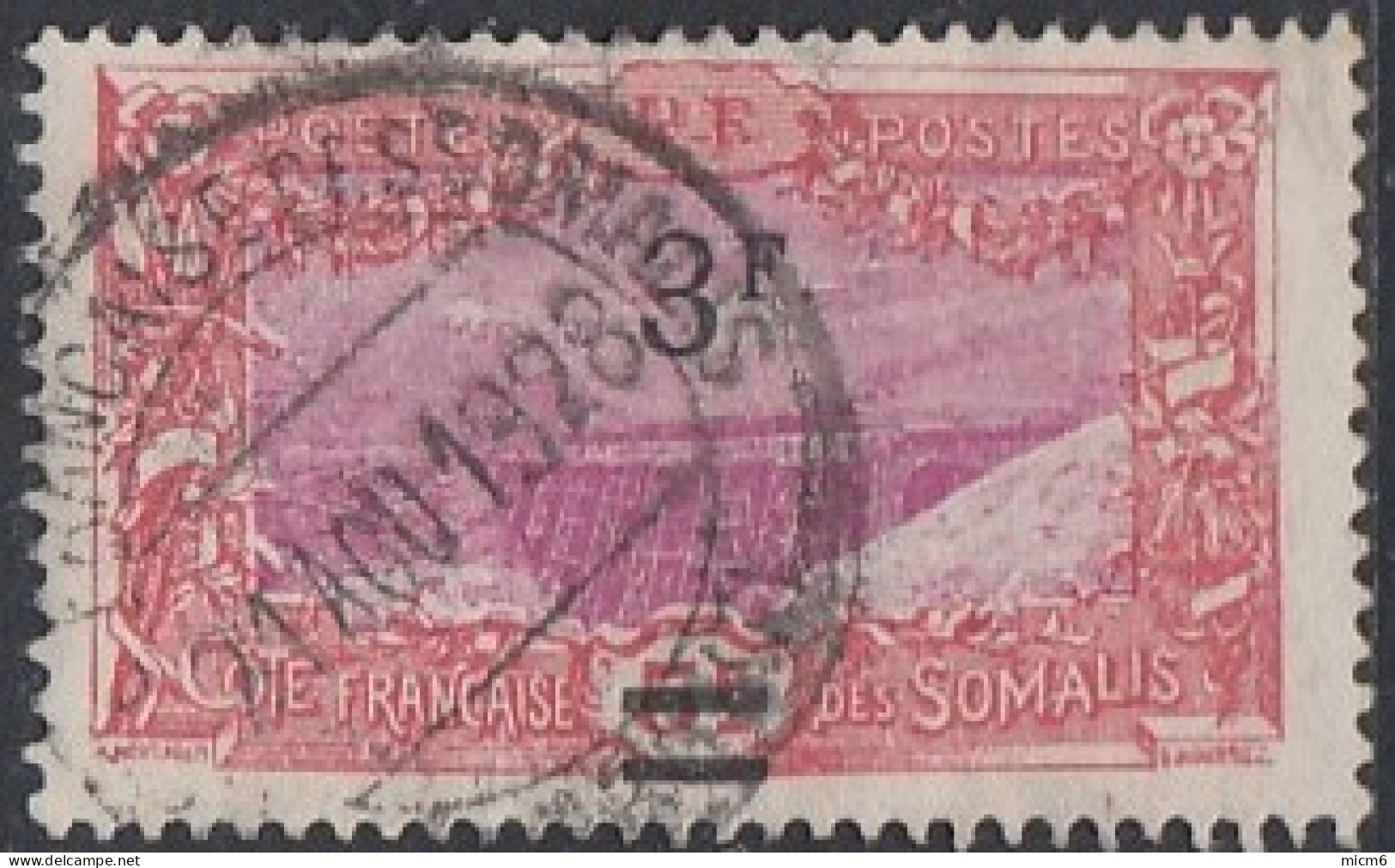 Côte Française Des Somalis 1909-1940 - N° 119 (YT) N° 119 (AM) Oblitéré. - Used Stamps