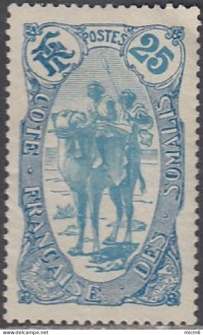 Côte Française Des Somalis 1894-1903 - N° 73 (YT) N° 73 (AM) Neuf *. - Nuovi