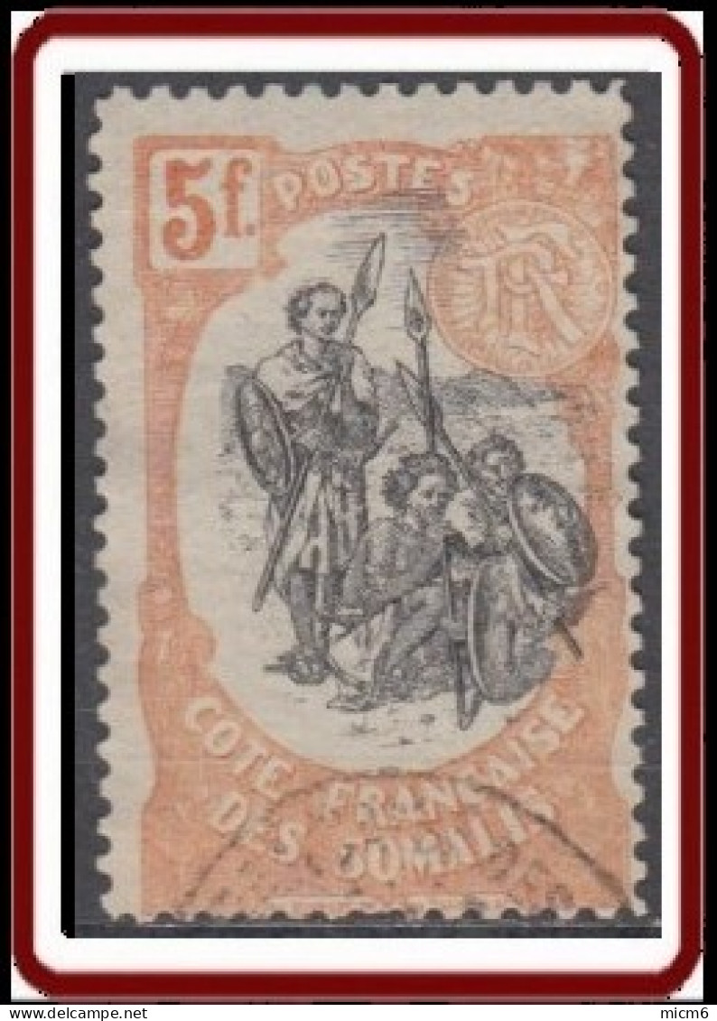 Côte Française Des Somalis 1894-1903 - N° 66 (YT) N° 66 (AM) Oblitéré. - Used Stamps