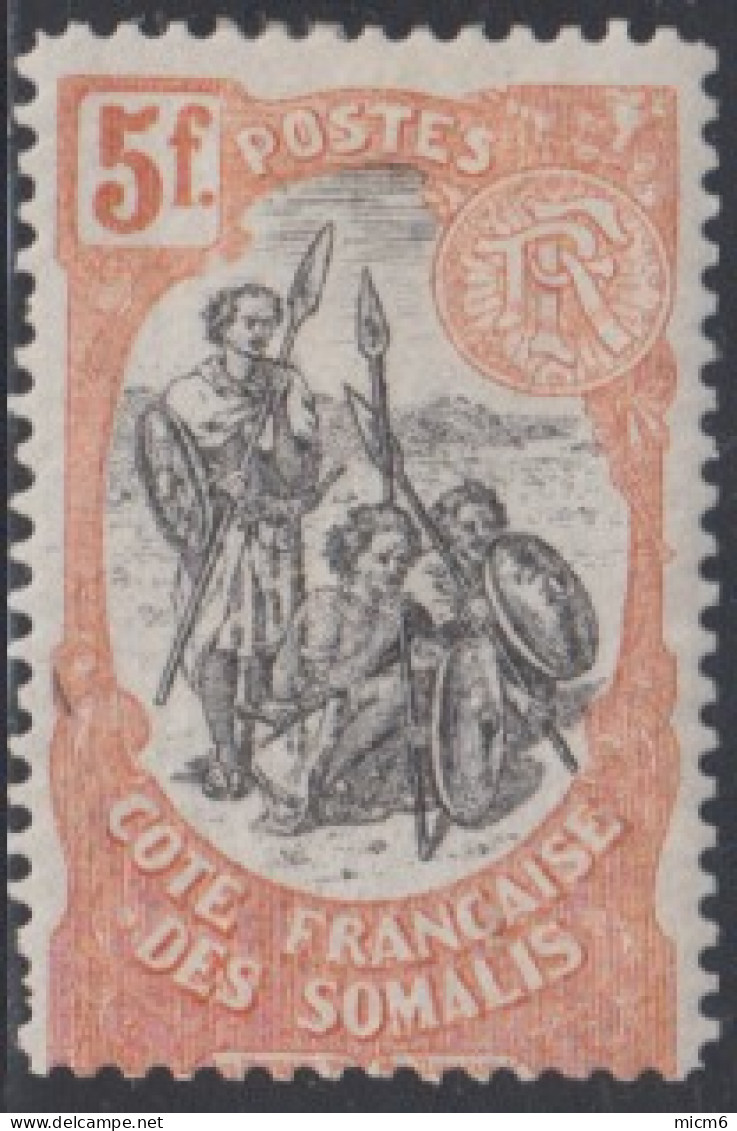 Côte Française Des Somalis 1894-1903 - N° 66 (YT) N° 66 (AM) Neuf *. - Ungebraucht