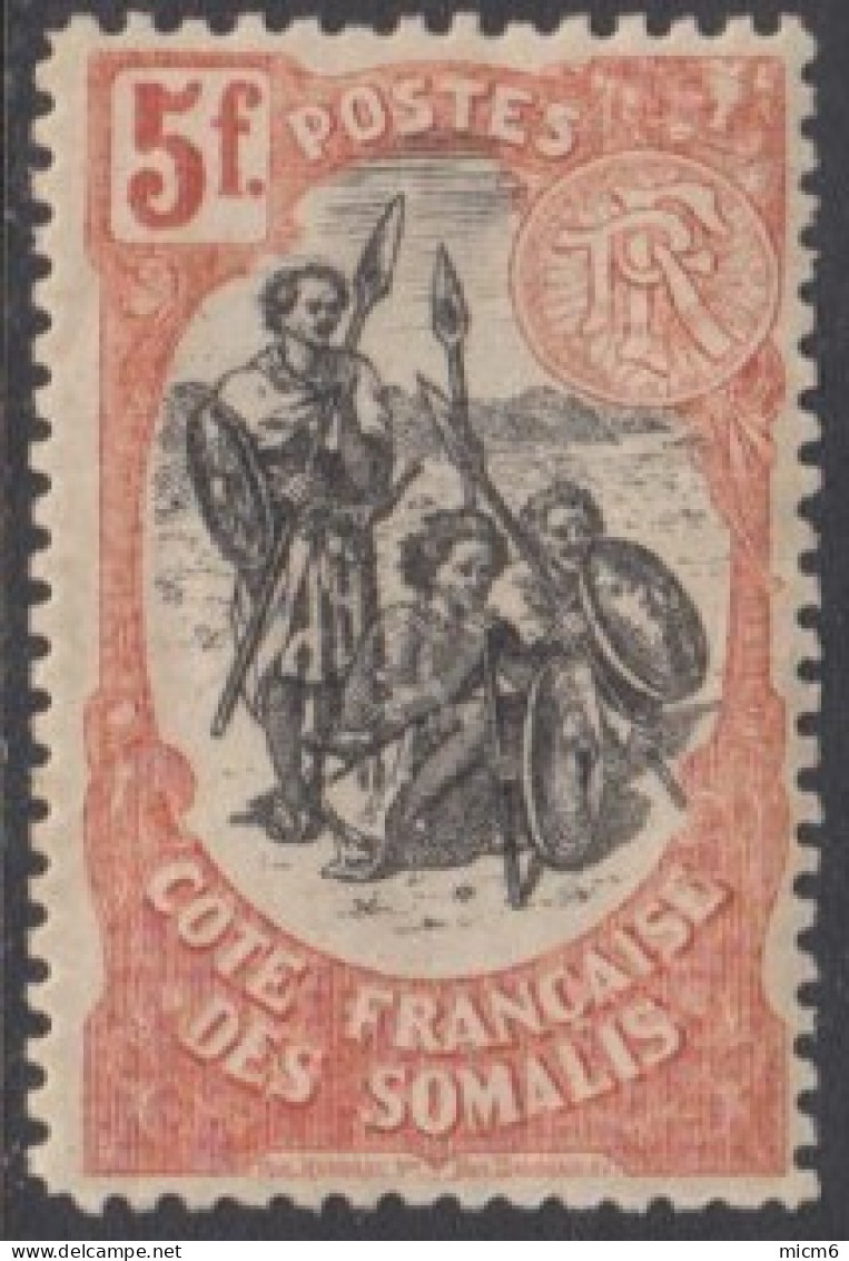 Côte Française Des Somalis 1894-1903 - N° 66 (YT) N° 66 (AM) Neuf *. - Unused Stamps