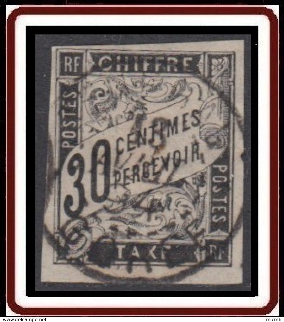 Colonies Générales - Timbre-taxe N° 9 (YT) N° 9 (AM) Oblitéré De Gorée. - Postage Due