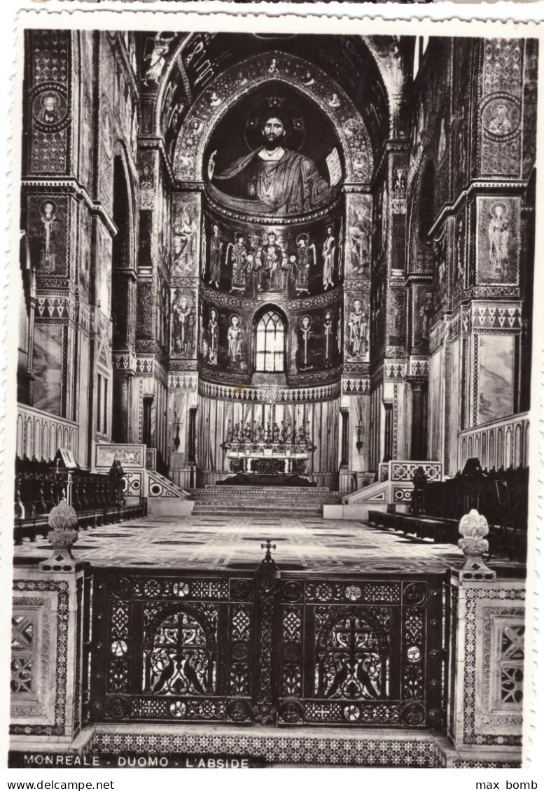 1953 MONREALE 3 ABSIDE DUOMO  PALERMO - Palermo