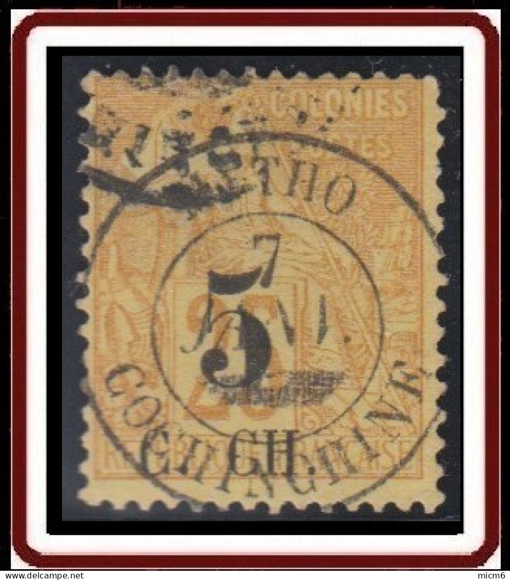 Cochinchine - N° 3 (YT) N° 2 (AM) Oblitéré De Mytho. - Used Stamps