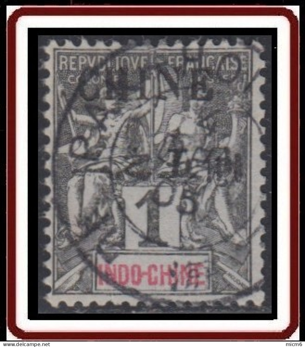 Chine - Bureau Indochinois - N° 49 (YT) N° 15 (AM) Oblitéré De PakHoi. - Used Stamps