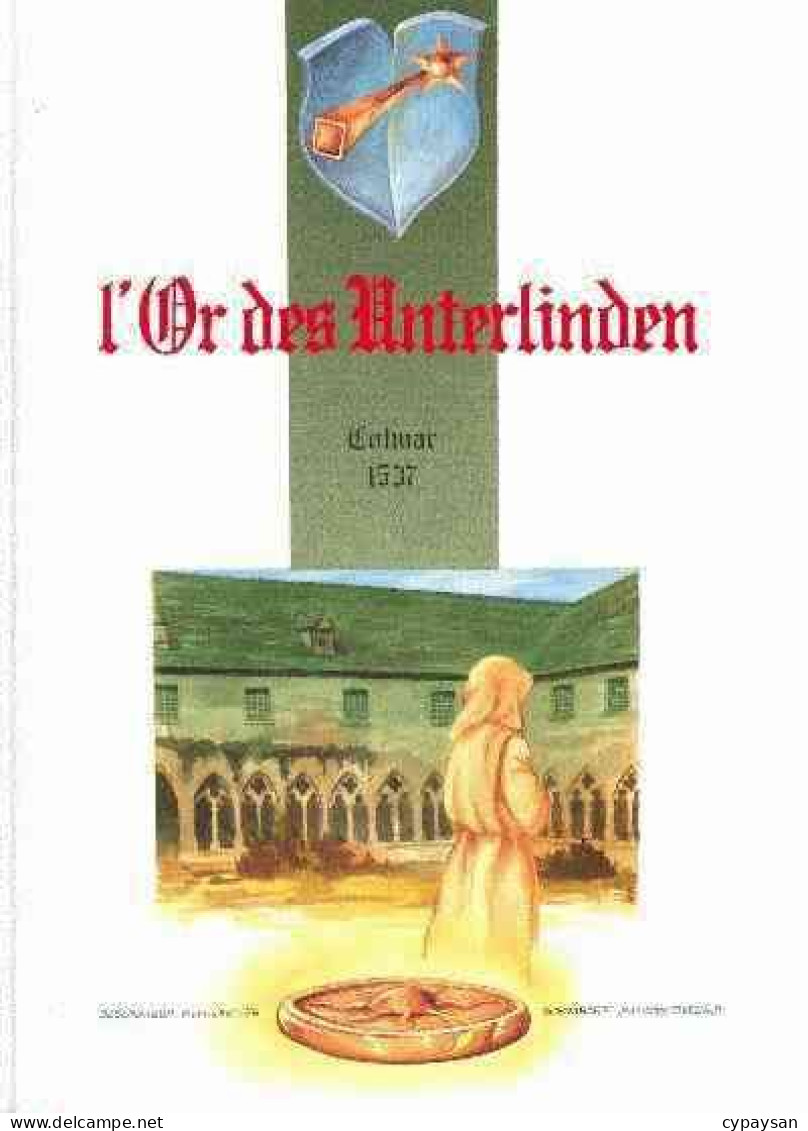 Martin Lohrer  1 L'or Des Unterlinden RE DEDICACE BE Roser 08/1995 Thiebaut Keller (BI2) - Autographs