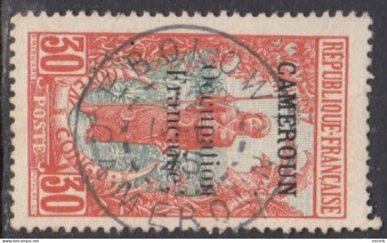 Cameroun Occupation Française - Ebolowa Sur N° 75 (YT) N° 37 (AM). Oblitération De 1925. - Used Stamps