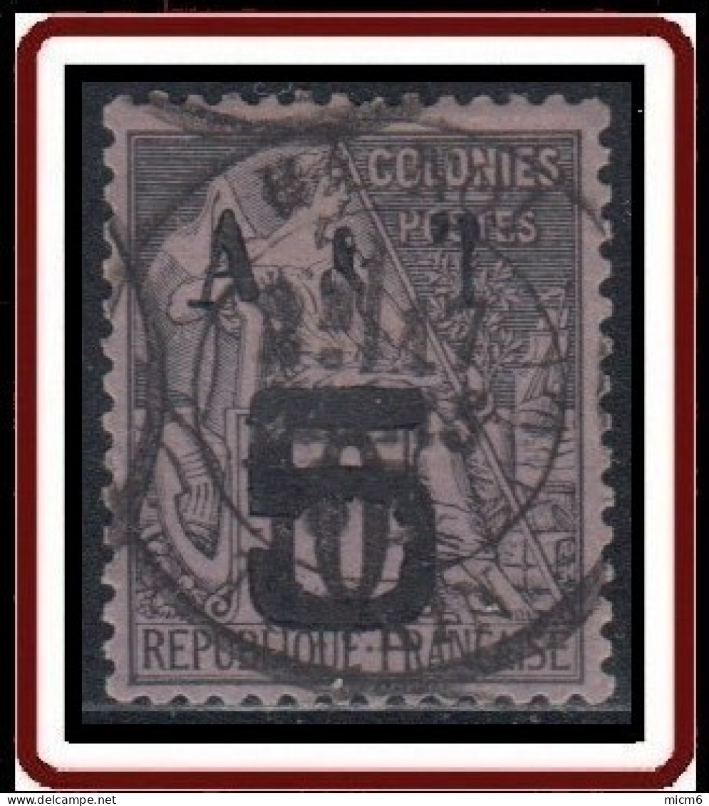 Annam Et Tonkin - N° 4 (YT) N° 3 (AM) Oblitéré De Hanoï. - Used Stamps