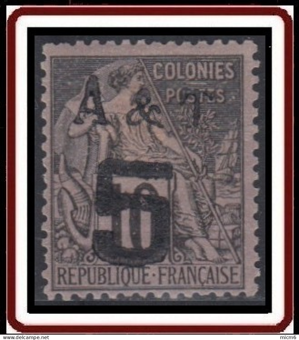 Annam Et Tonkin - N° 4 (YT) N° 3 (AM) Neuf (*). - Unused Stamps