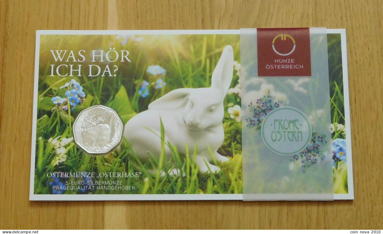 Austria Österreich 5 € 2018 Silver 8 G 28 Mm Osterhase Easter Bunny - Austria