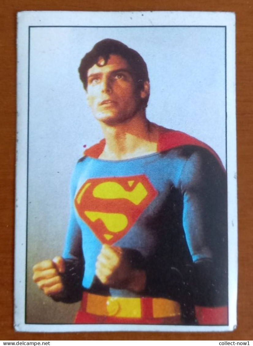 #14  SUPERMAN Panini Sticker (Printed In Yugoslavia - Decje Novine) RARE - Otros & Sin Clasificación