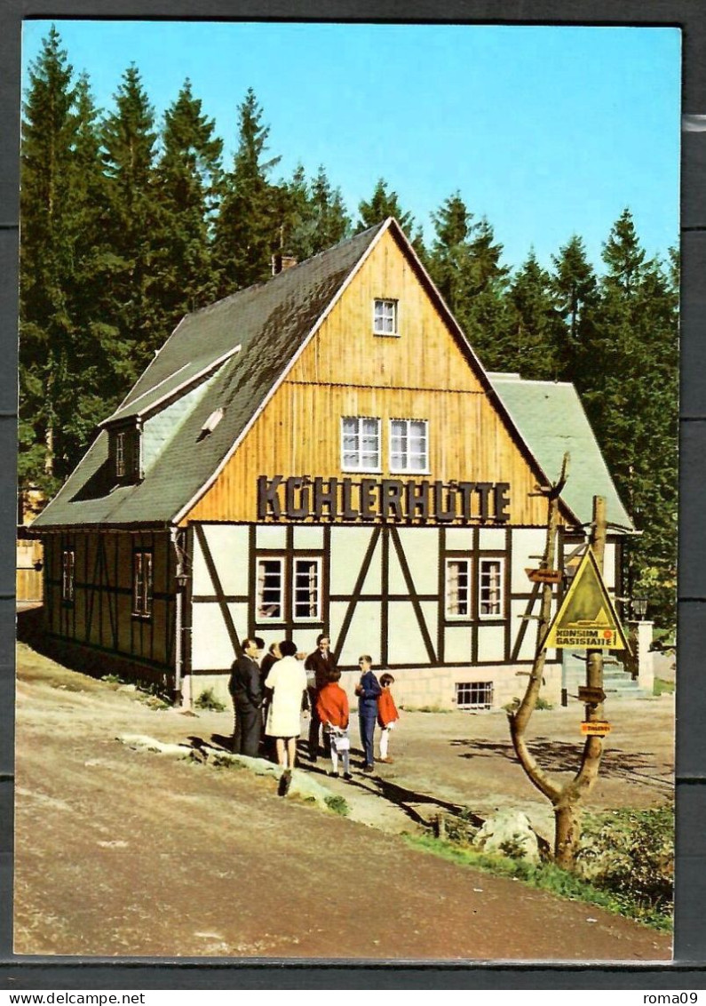Sosa (Erzgebirge), Gaststätte "Köhlerhütte" An Der Talsperre Des Friedens; B-339 - Sosa