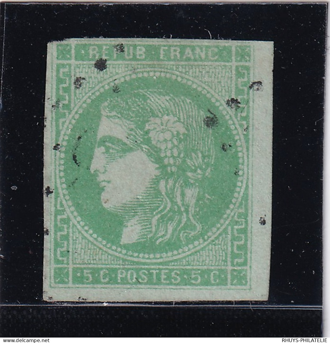 EMISSION DE BORDEAUX – O – N°42Bi - 1870 Bordeaux Printing