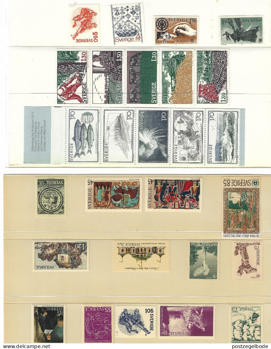 Zweden Suede Sweden Sverige MNH ; NOMINAAL Voor 60& CW - Unused Stamps