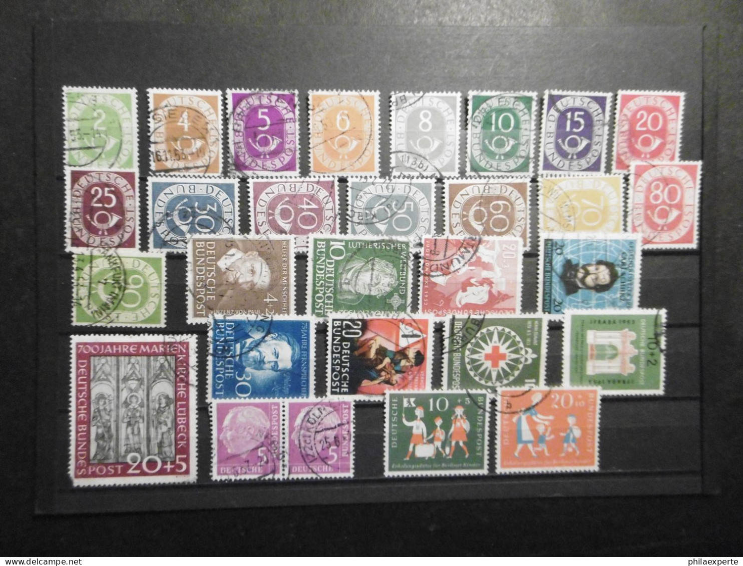 Bund Restlot Gestempelt Wie Abgebildet Mi- Ca. 250.-€ Mi. 140 Hat Eckzahnfehler..Mi. 250.-€ - Used Stamps