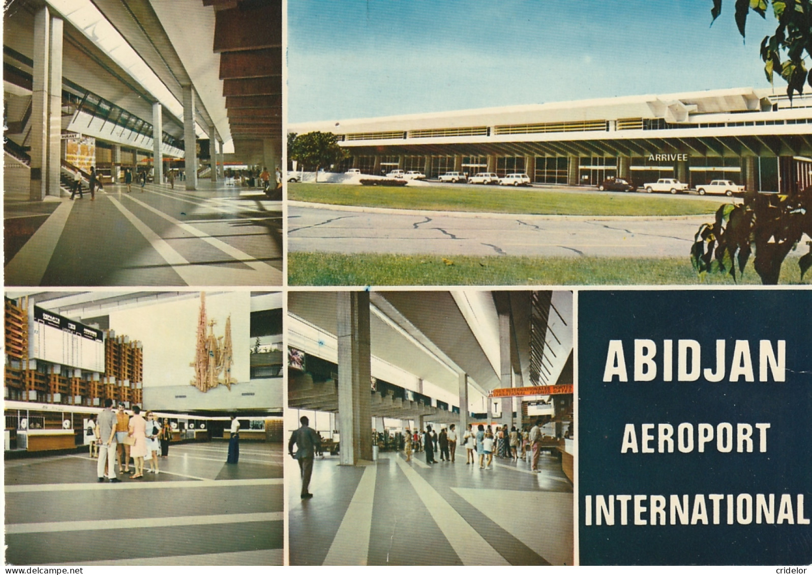 THEMES AVIATION AERODROME - AEROGARE AEROPORT INTERNATIONAL - COTE D'IVOIRE - ABIDJAN - VOIR ETAT - Vliegvelden