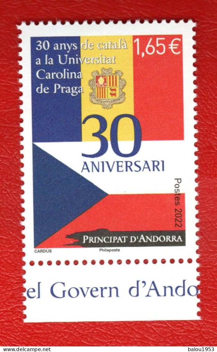 Andorre. 2022. N° 873. Neuf. Vendu à La Facial. - Unused Stamps