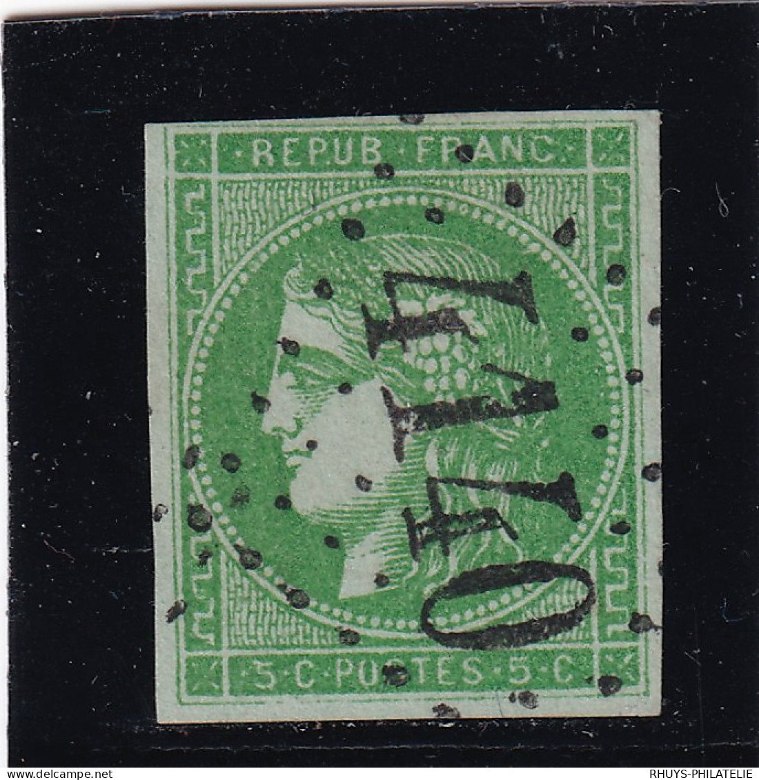 EMISSION DE BORDEAUX – O – N°42B - 1870 Ausgabe Bordeaux