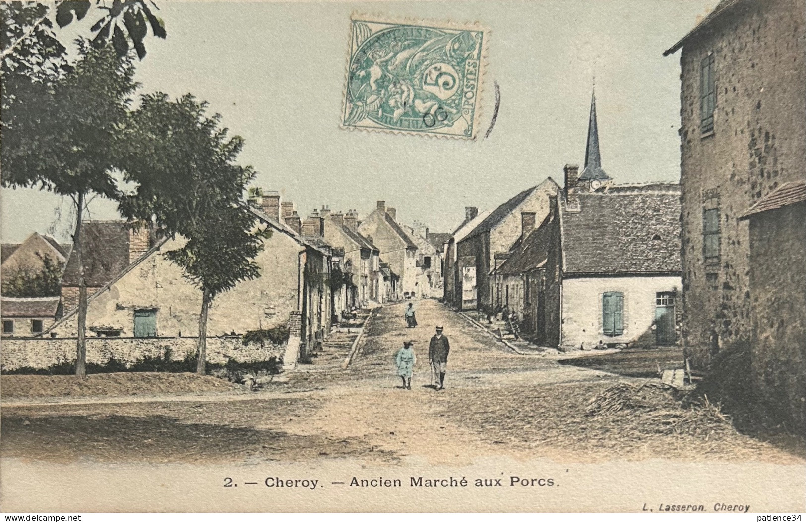 89 - CHÉROY - Ancien Marché Aux Porcs - Cheroy