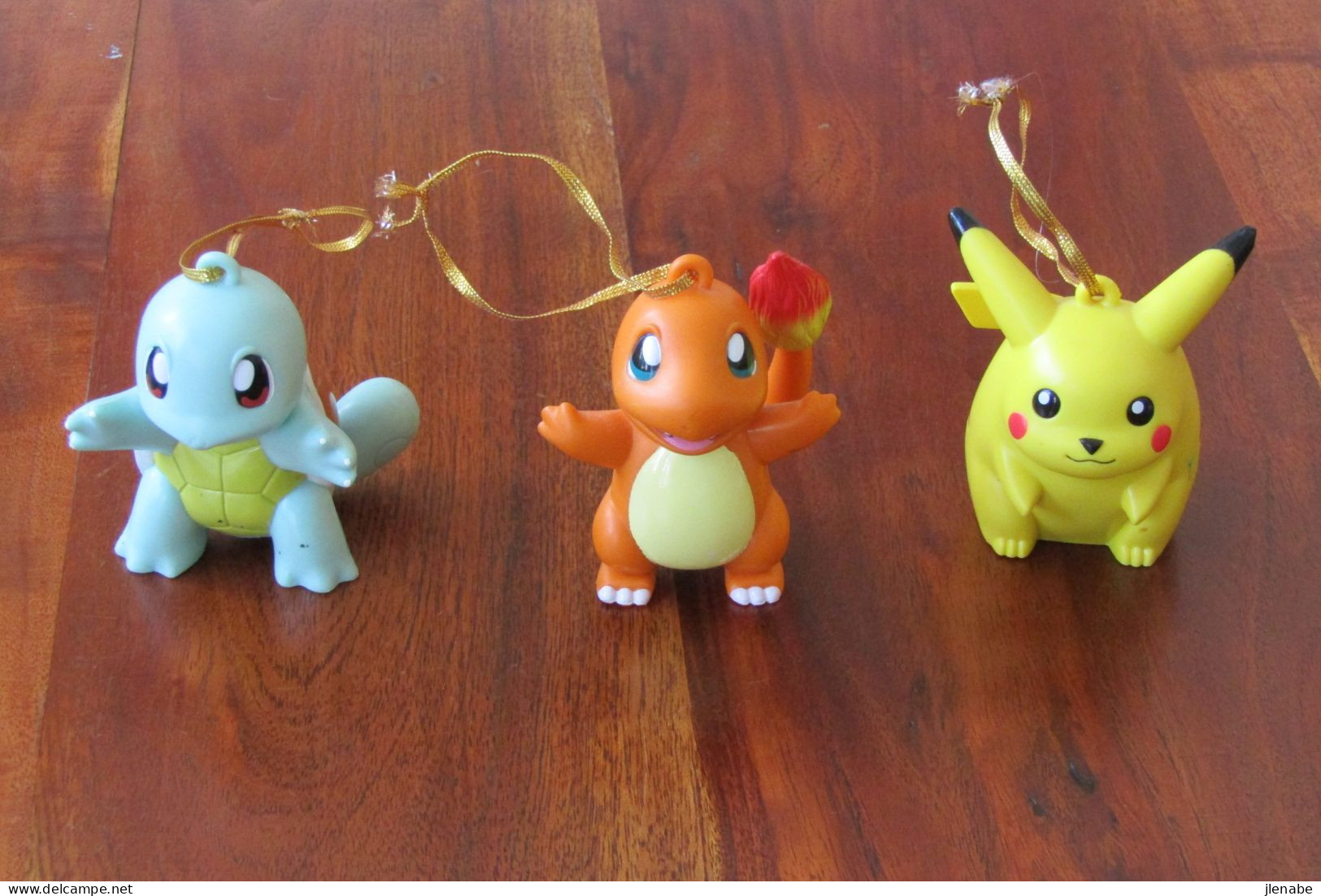 Pokemon Nintendo Lot De 3 Figurines De 1999. - Sonstige & Ohne Zuordnung