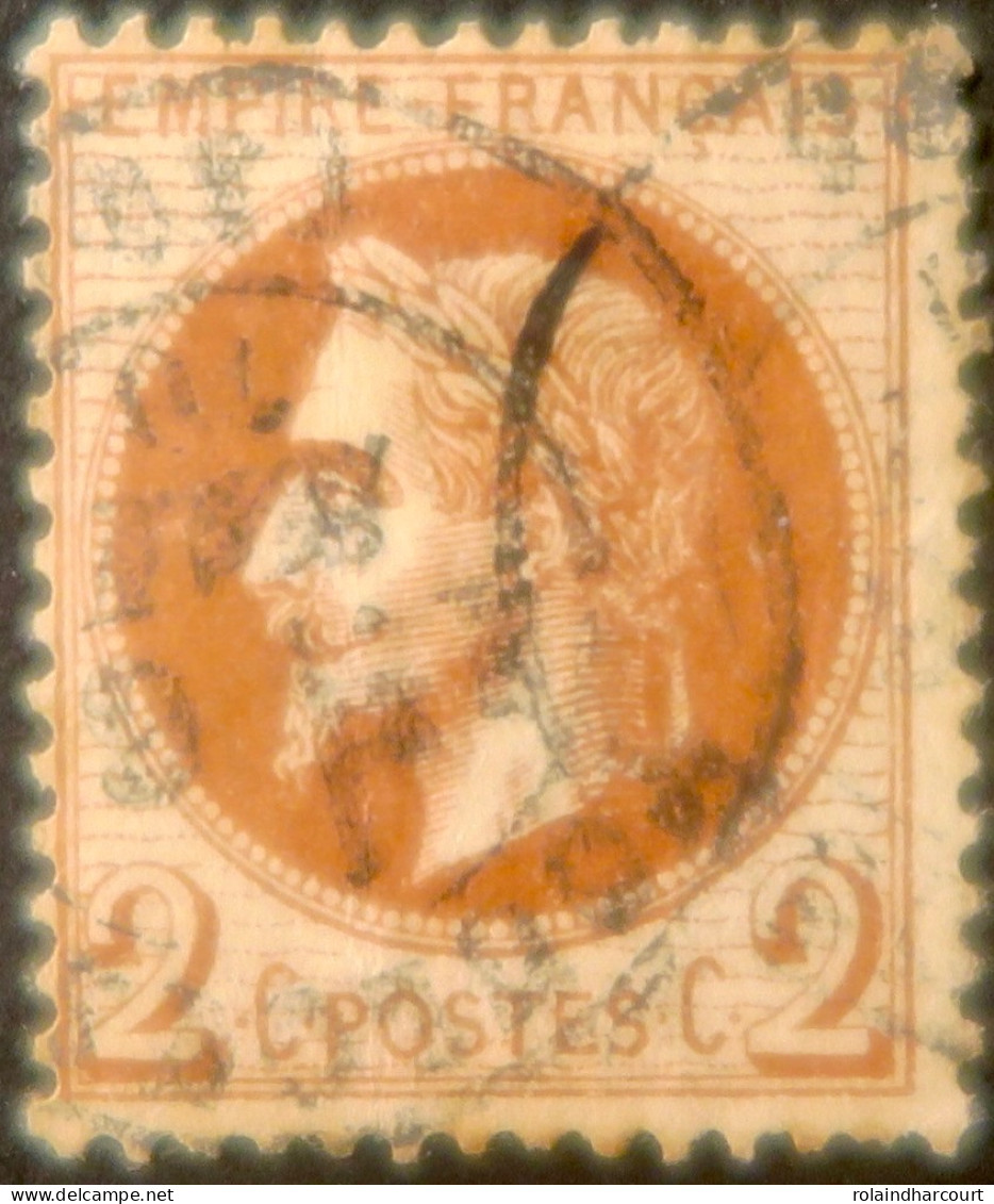 R1311/2931 - FRANCE - NAPOLEON III Lauré N*26B - CàD : TOULOUSE 6 MAI 1870 - 1863-1870 Napoléon III Lauré