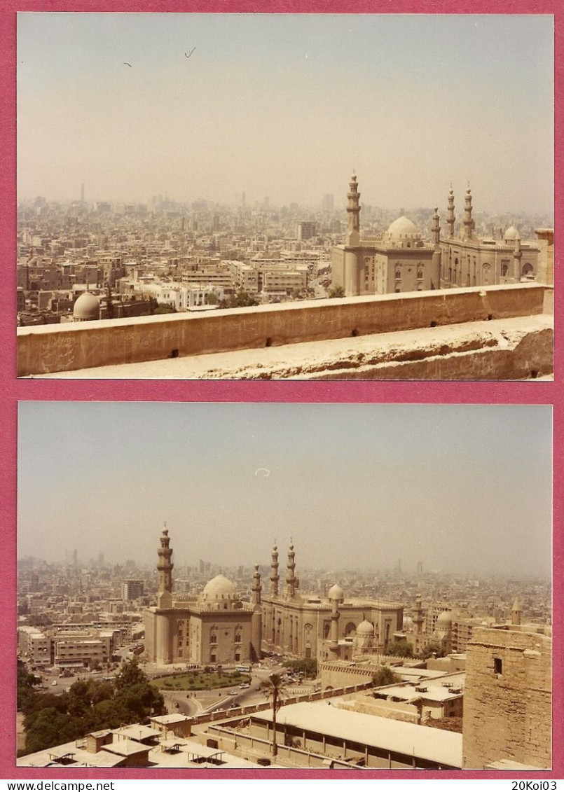 Egypte 1981 Le Caire Panorama Mosquée Du Sultan Hassan_Cairo_Only +/-Kodak_Not Postcard_SUP - Le Caire