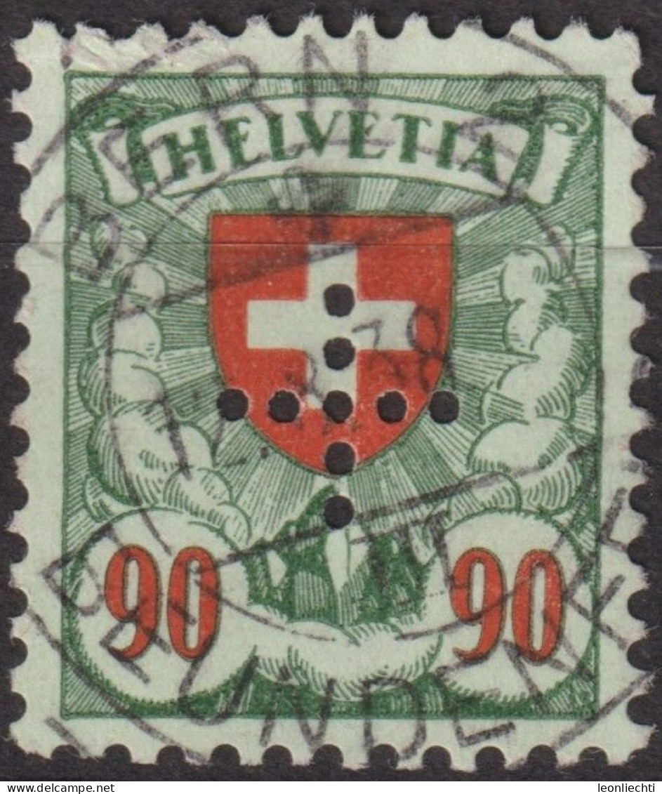 1935 CH / Dienstmarke (D II) ° Mi:CH D14, Yt:CH S121, Zum:CH D14, Verwaltungsmarke - Dienstzegels