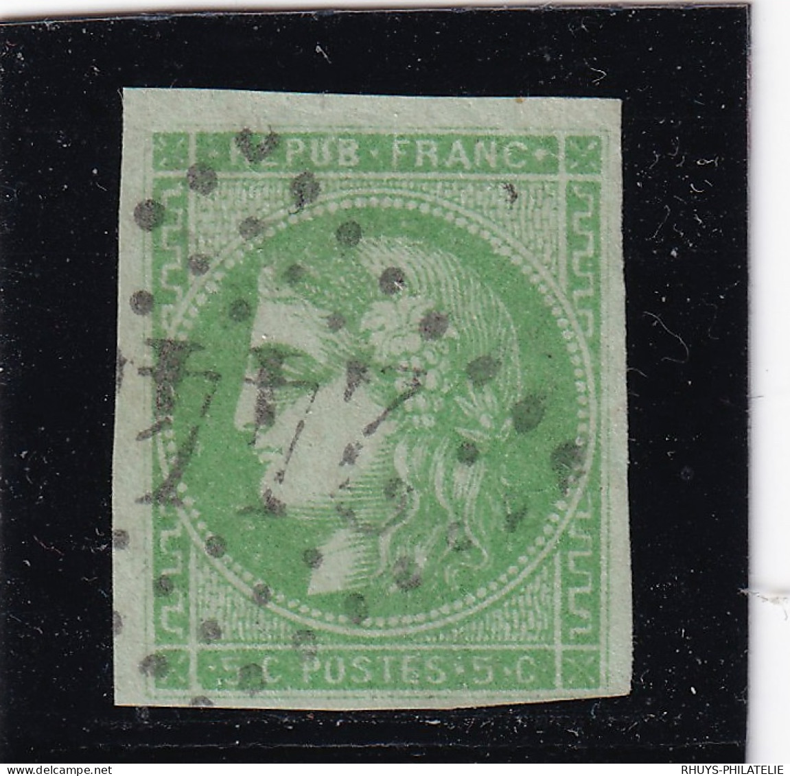 EMISSION DE BORDEAUX – O – N°42B - 1870 Bordeaux Printing