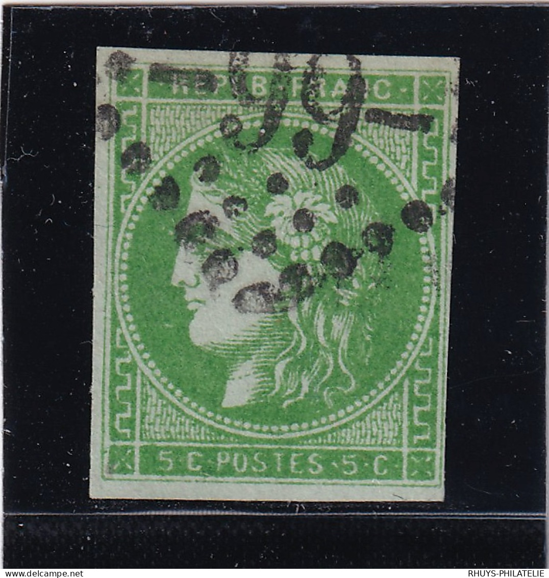 EMISSION DE BORDEAUX – O – N°42Ba - 1870 Bordeaux Printing