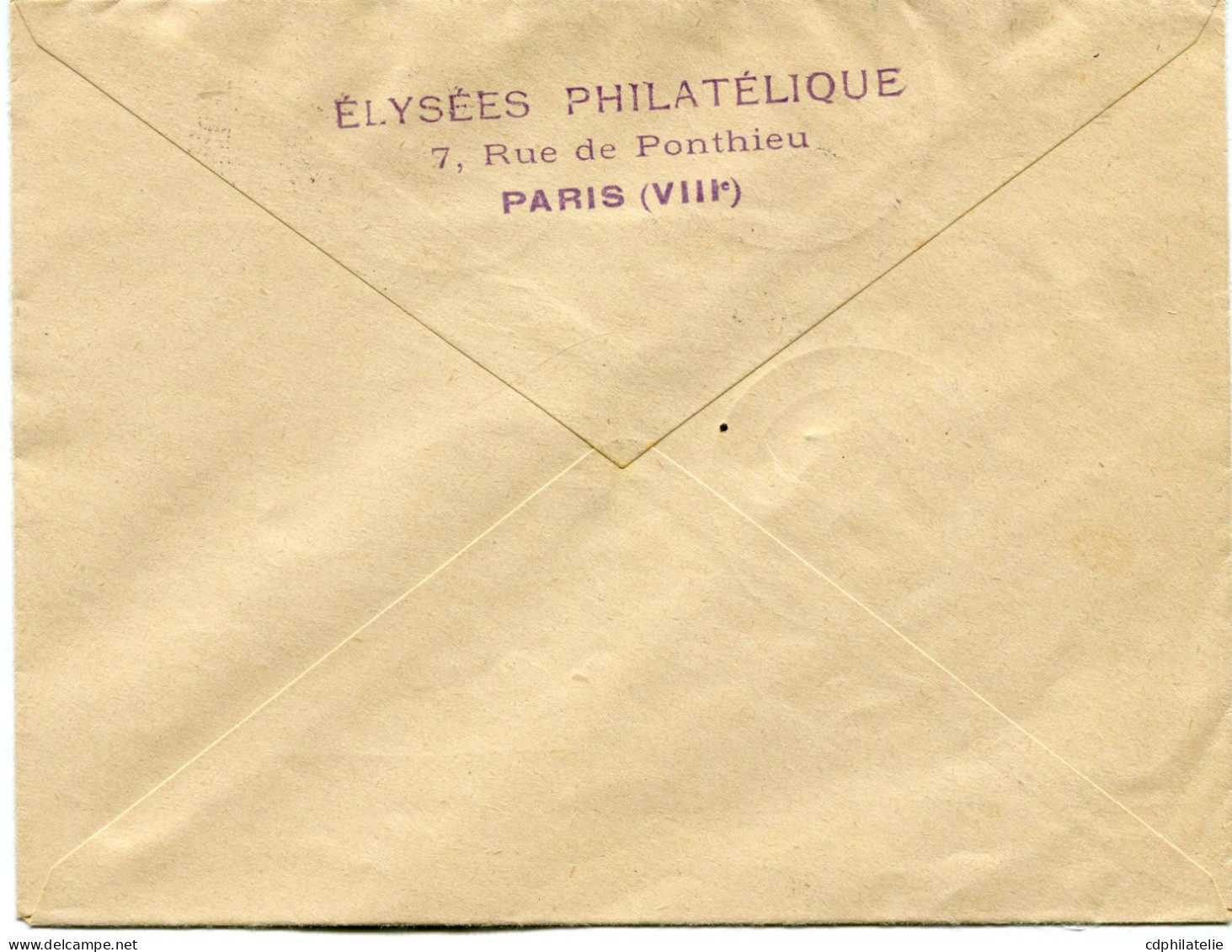 FRANCE LETTRE AVEC VIGNETTE DEPART EXPon PHILAT PARIS 27 NOV 41 L'ART DANS LE TIMBRE POUR L'ALLEMAGNE - Covers & Documents