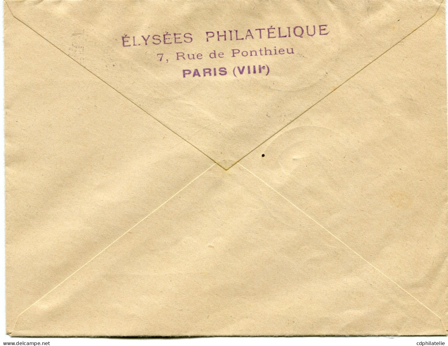 FRANCE LETTRE AVEC VIGNETTE DEPART EXPon PHILAT PARIS 27 NOV 41 L'ART DANS LE TIMBRE POUR L'ALLEMAGNE - Lettres & Documents
