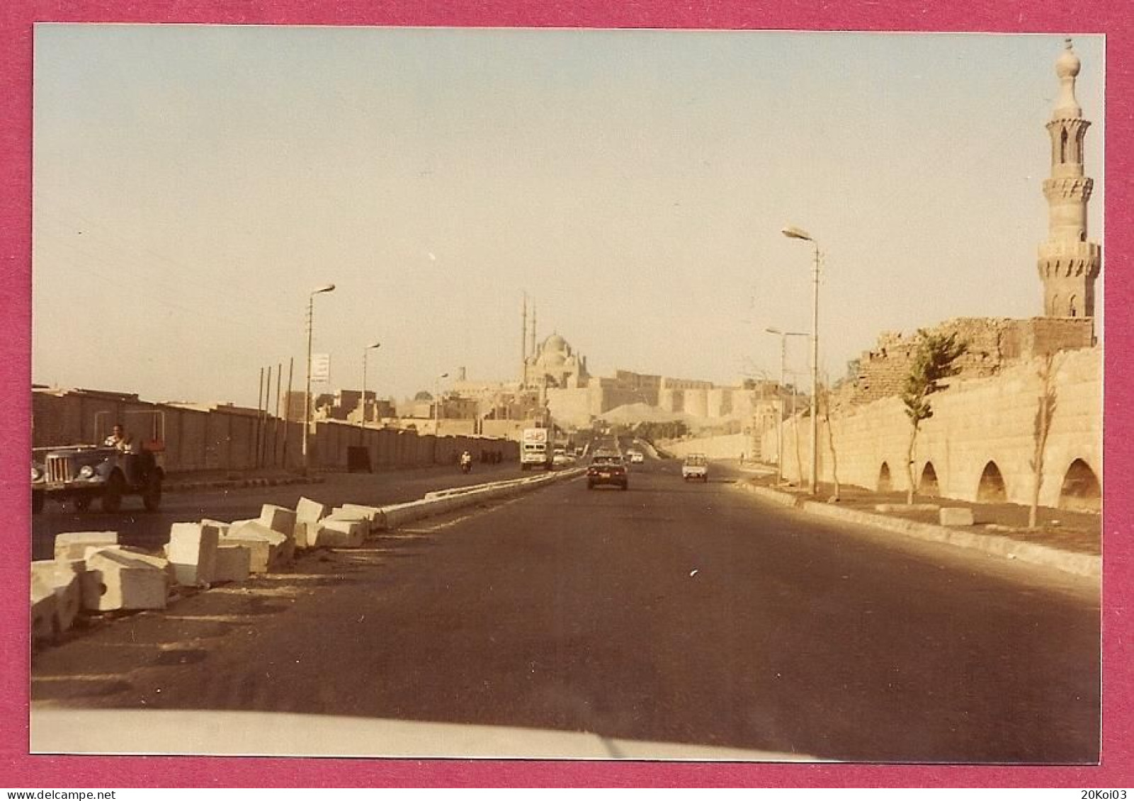 Egypte Egypt 1981 La Citadelle Du Caire  Mosquée Mohammed Ali_Mosque Citadel Cairo_Photograph +/-Kodak_Not Postcard_TTB - Le Caire