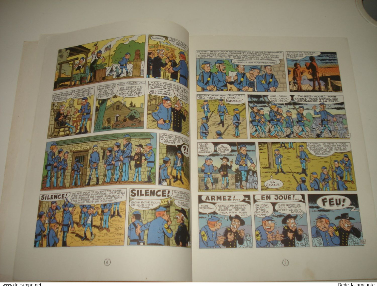 C54 ( 1 ) / Les tuniques bleues N° 19 " Le David " E.O.   de 1982