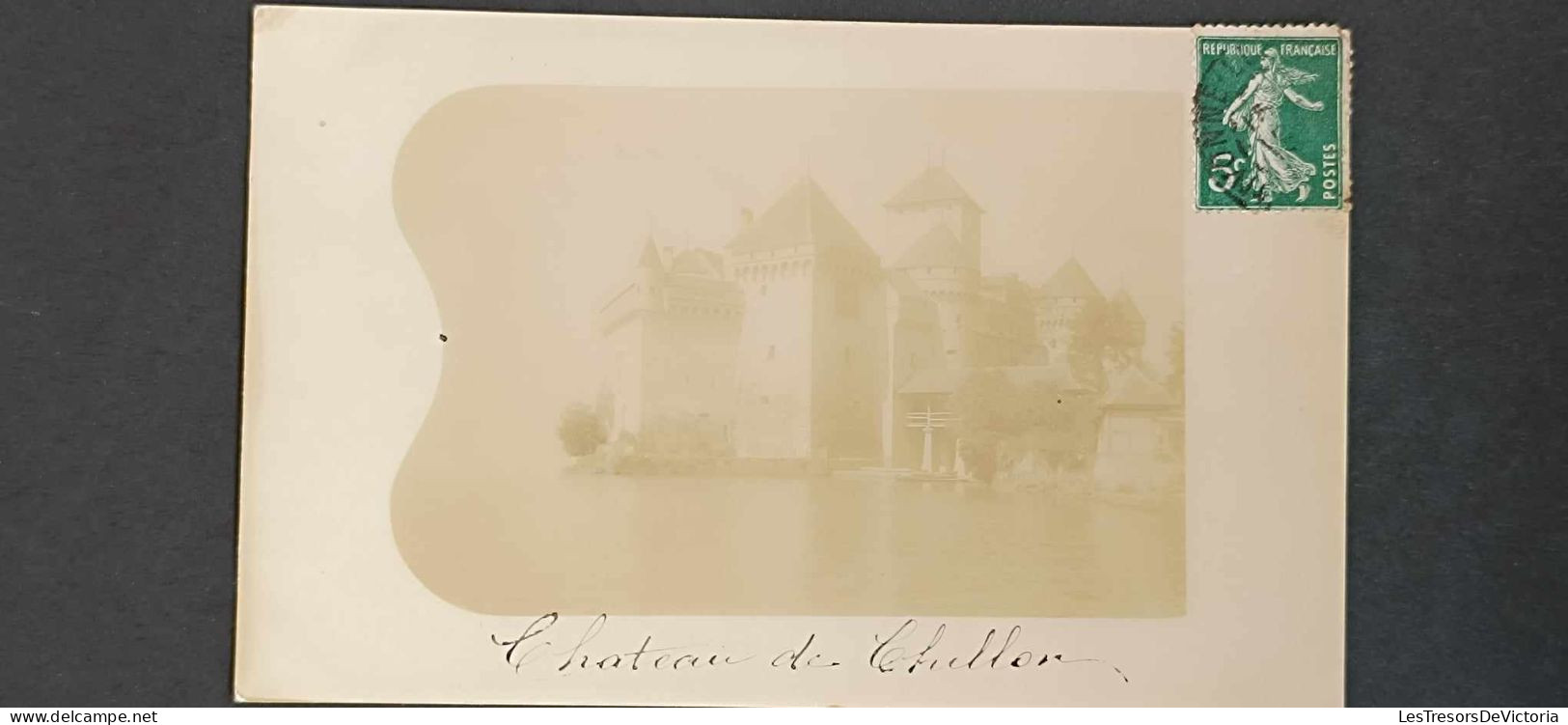 Suisse - Château De Chillon - Carte Photo -  - Carte Postale Ancienne - Sonstige & Ohne Zuordnung