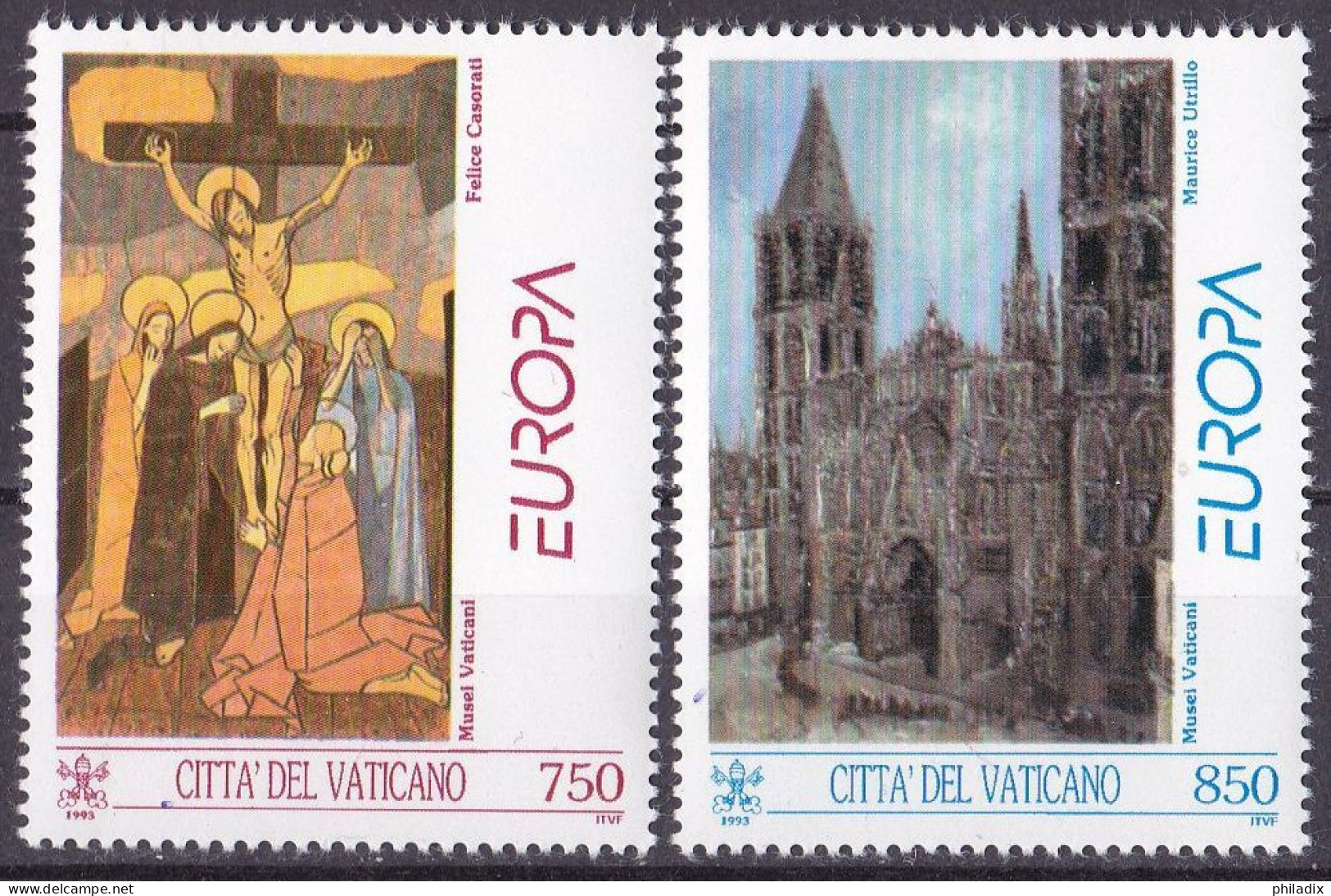 # Vatikan Satz Von 1993 **/MNH  (A5-6) - Nuevos