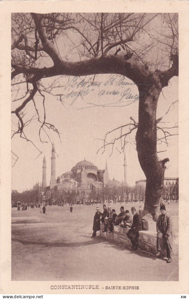 TURQUIE - CONSTANTINOPLE - Sainte-Sophie - Animation - 14-04-24 - Turkey