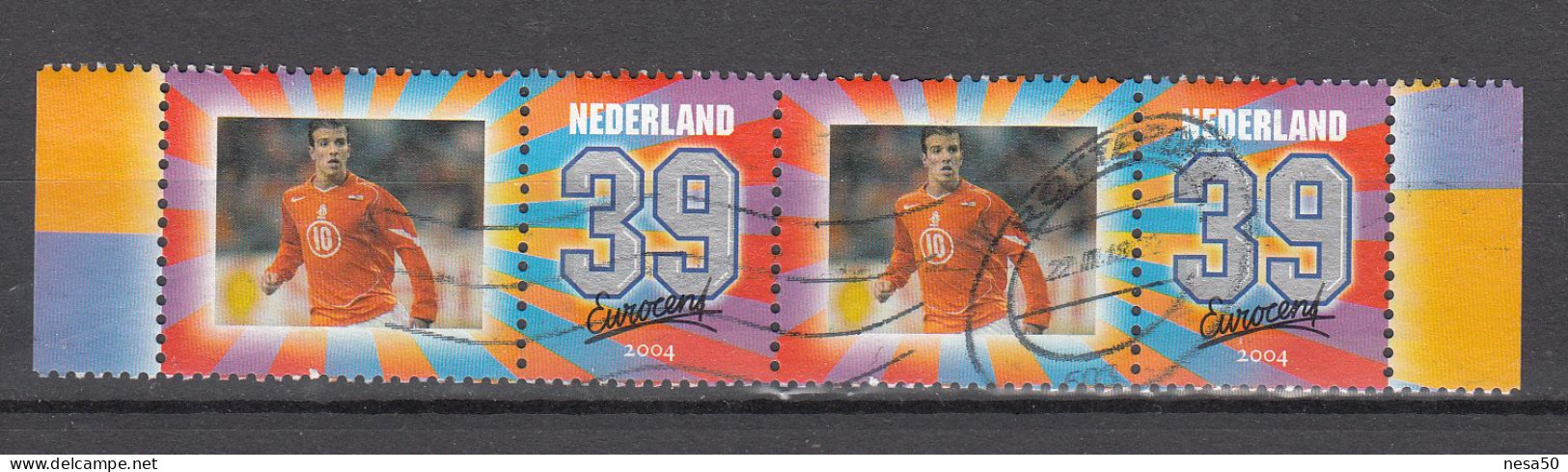 Nederland 2004 Nvph Nr 2270 , Mi Nr 2215, Persoonlijke Zegel , Voetballer - Oblitérés