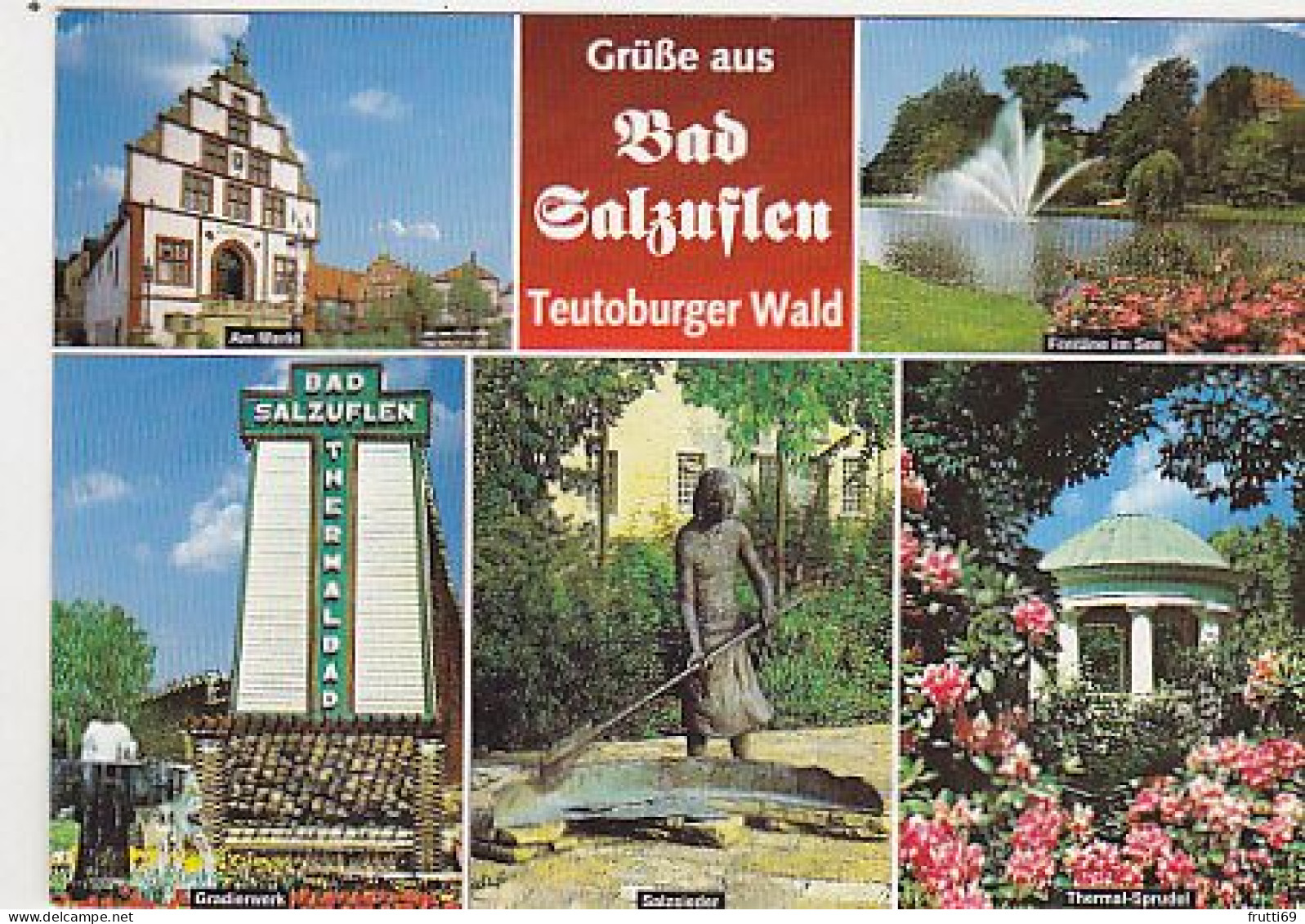 AK 213019 GERMANY - Bad Salzuflen - Teutoburger Wald - Bad Salzuflen