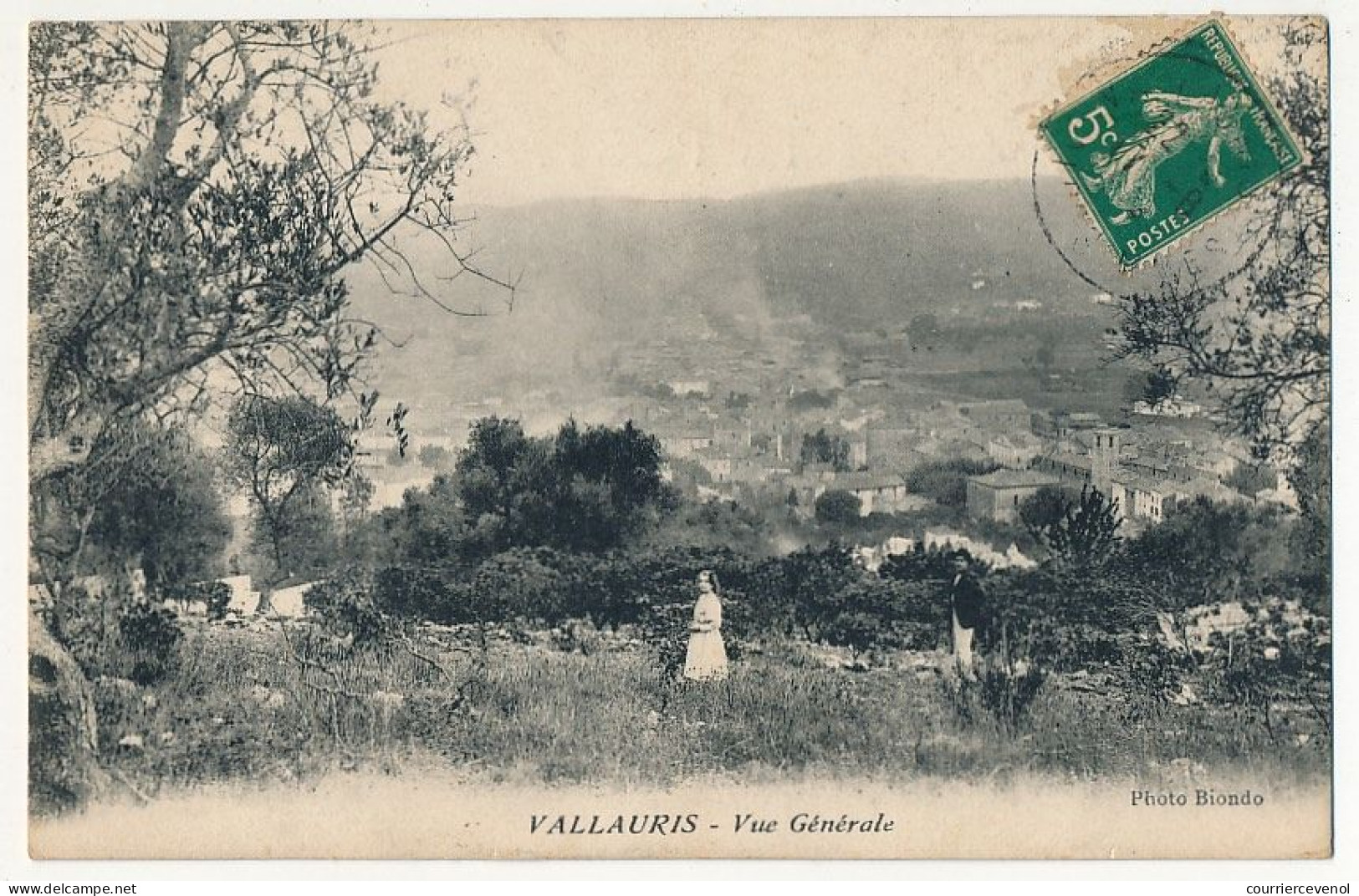 CPA - VALLAURIS (Alpes Maritimes) - Vue Générale - Vallauris