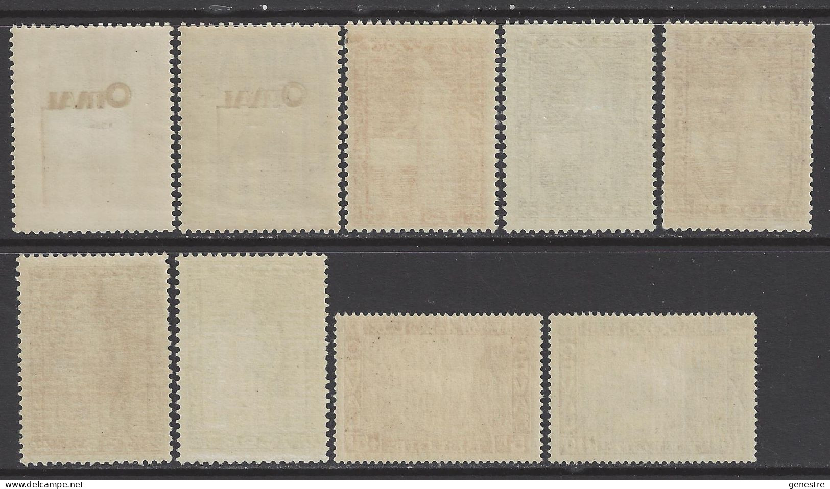 Belgique - 1928 - COB 258 à 266 */** (MNH/MH) - Voir Description - Unused Stamps