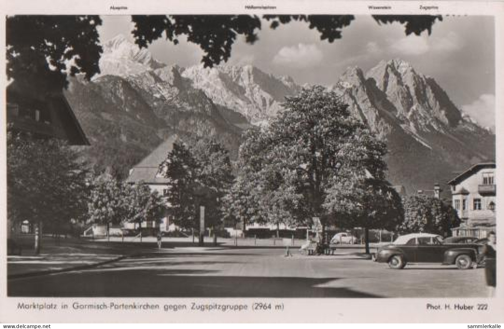 22452 - Marktplatz In Garmisch-Partenkirchen - Ca. 1955 - Garmisch-Partenkirchen